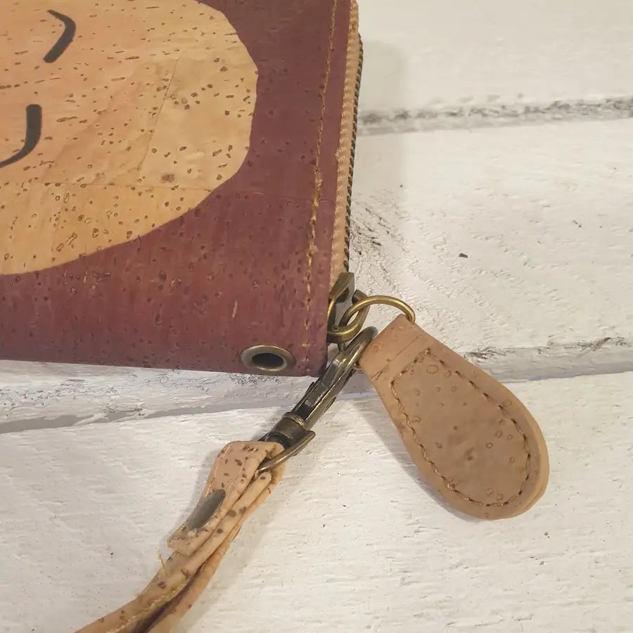 Zoom Portefeuille zippé