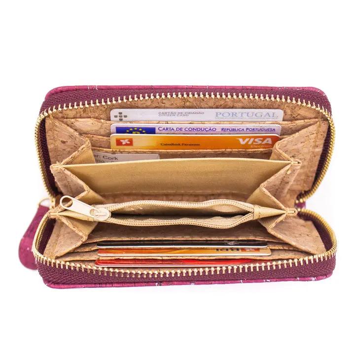 Portefeuille en liège "Séléna" - EssenTerra