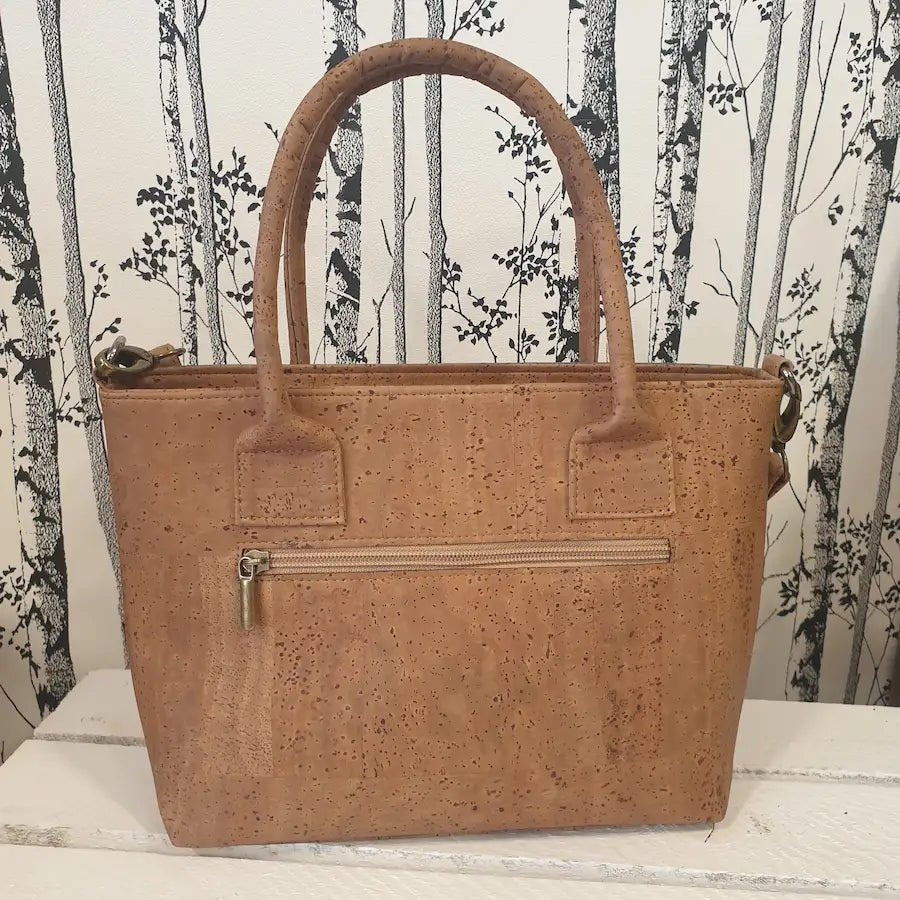 Vue arrière sac à main vegan 