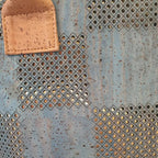 Détail motif au laser du sac
