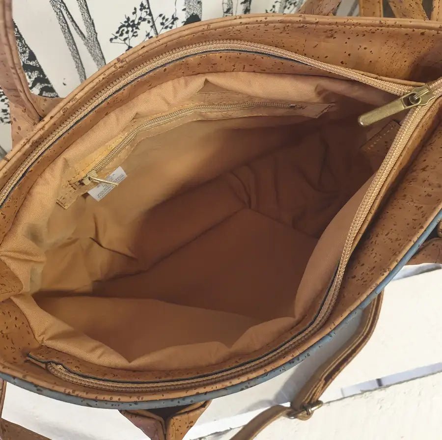 Intérieur sac à main en liège