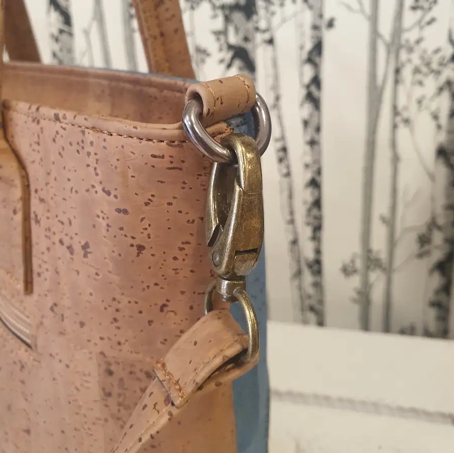 zoom sur accroche du sac 
